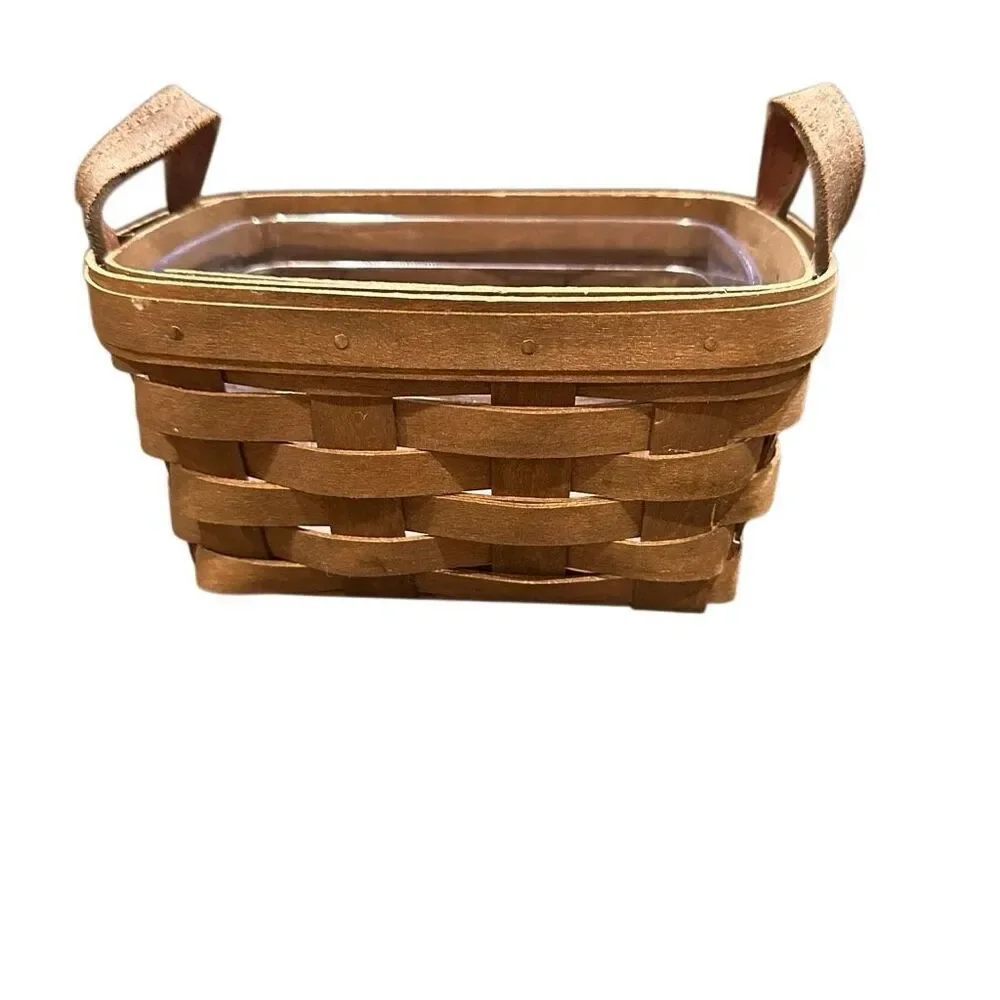 Longaberger Tea Basket with Protector